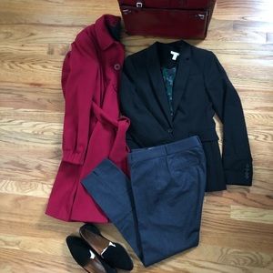EUC Banana Republic Black Blazer Sz 4